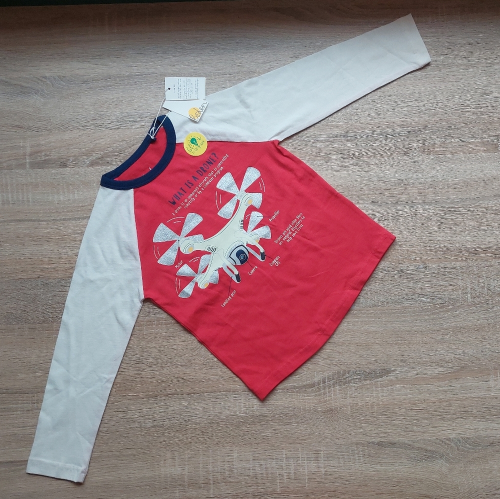 Mini Boden nwt drone tee 5-6 years - Picture 5 of 11